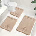 Elbertjansen 3-Piece Bathroom Mat Set